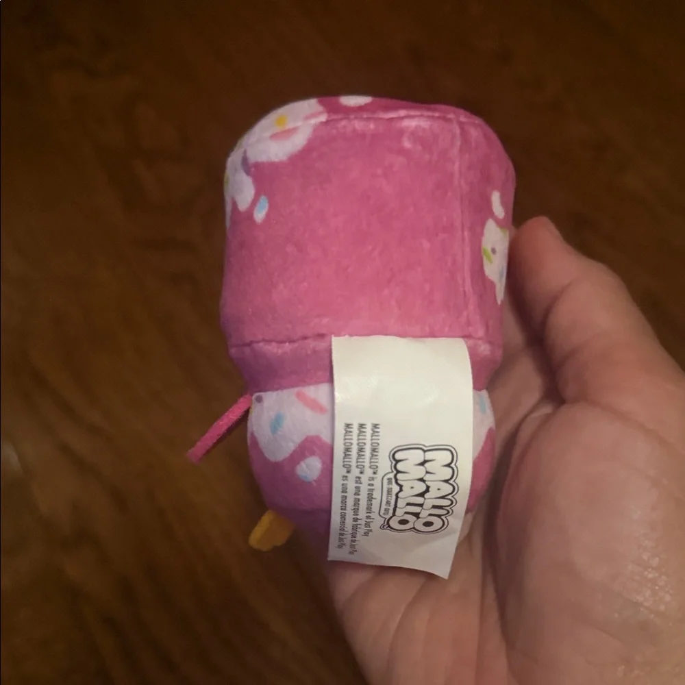 Open Box Mallow Mallow Plush Pink Owl Toy for Small Pets